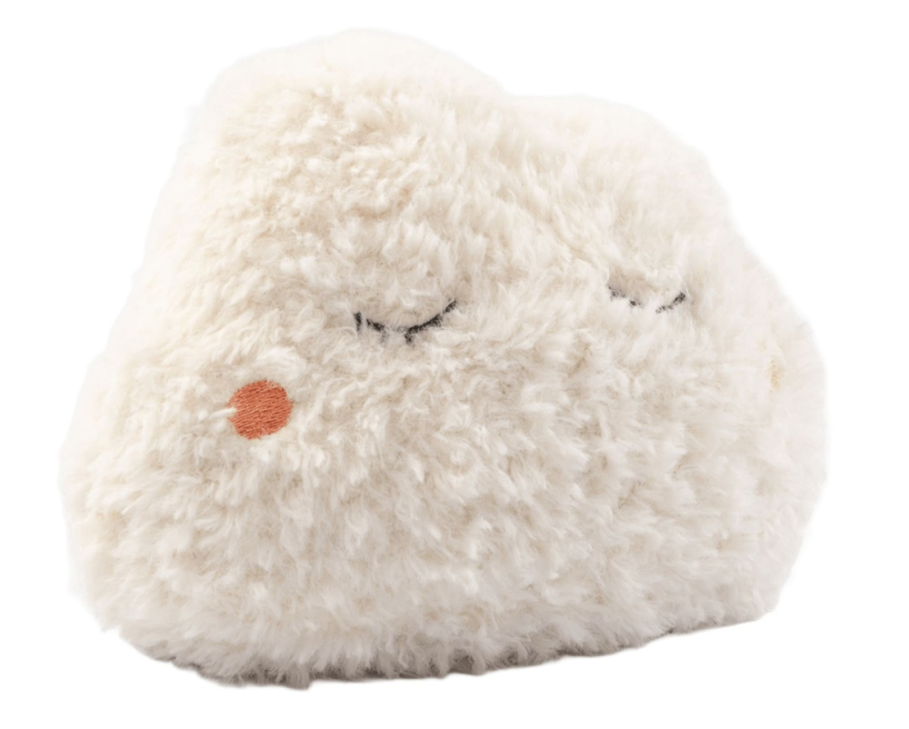 Textino Türstopper Wolke 'Cloudy' 18 x 20 cm Snow White - Weiß